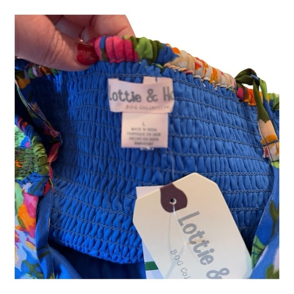 Hawaiian Romper with Midriff Cutout by Lottie & Holly (Band of Gypsies) NEW - Picture 8 of 15